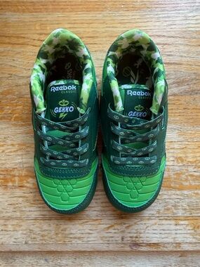 Reebok Toddler Size 8 Gekko Green PJ Masks Sneakers